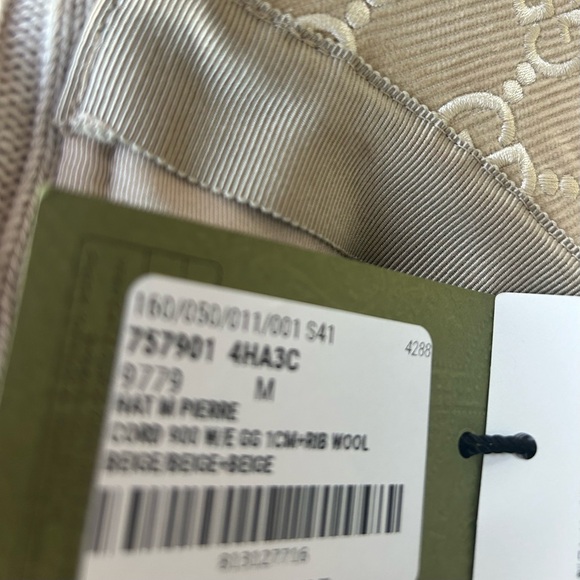 Gucci corduroy baseball cap NWT unisex - Picture 9 of 12